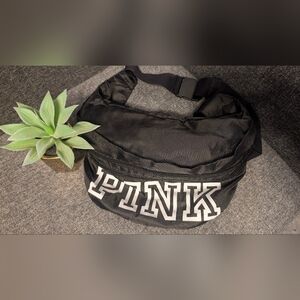 PINK Victoria's Secret Black Belt Bag